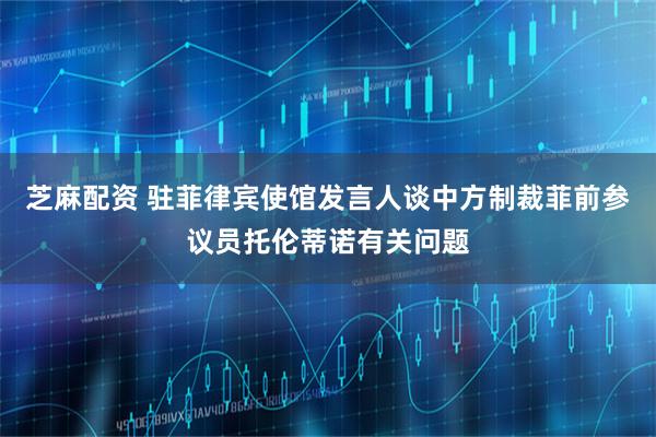 芝麻配资 驻菲律宾使馆发言人谈中方制裁菲前参议员托伦蒂诺有关问题